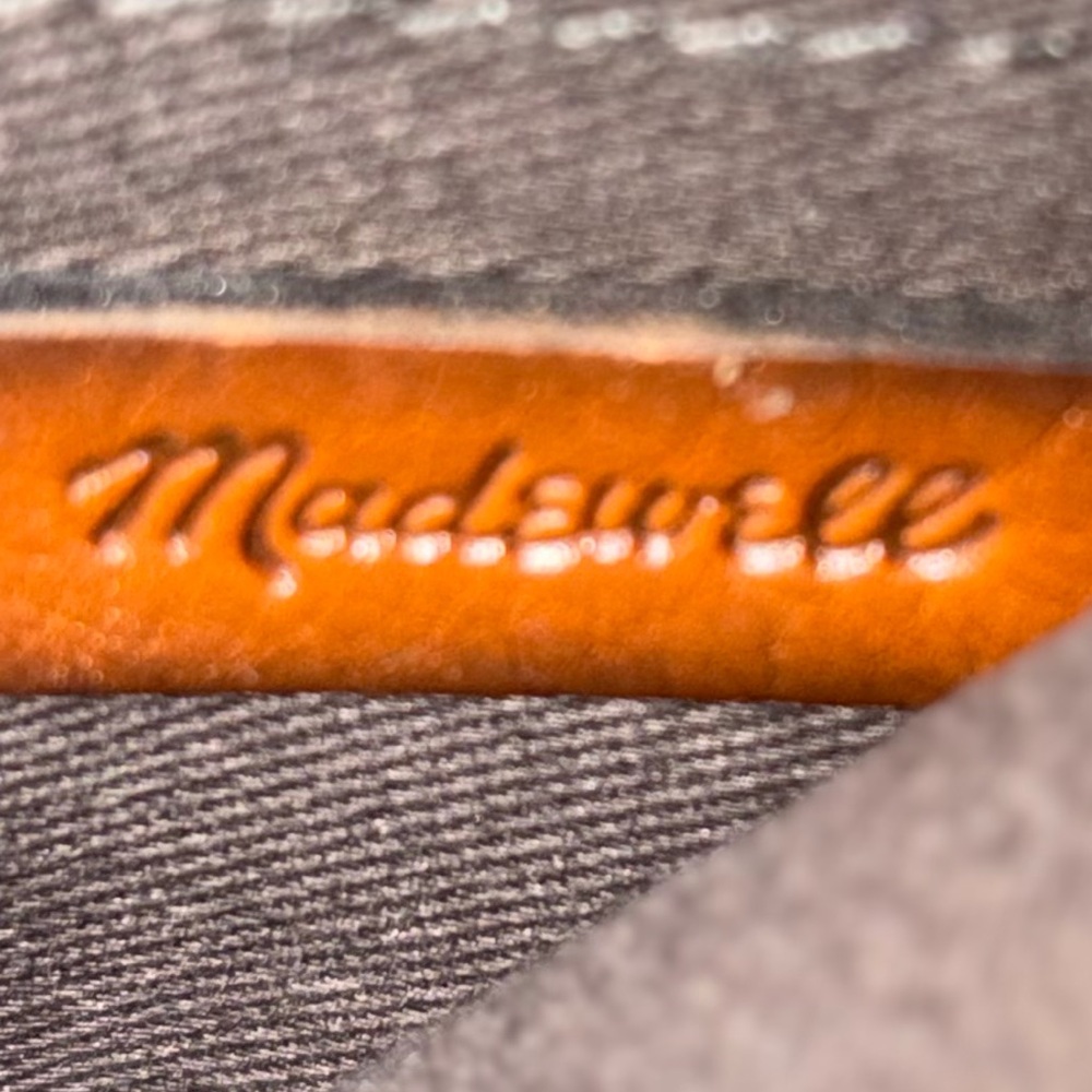 Madewell Tan Leather Wristlet - Picture 5 of 6